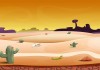 Dwaj murzyni na pustyni